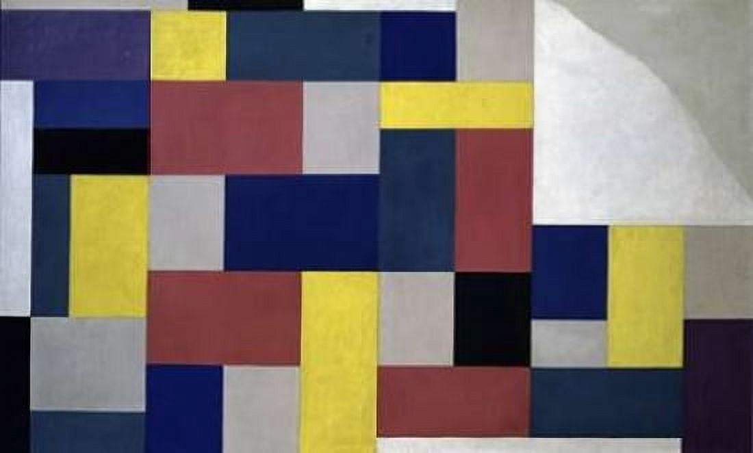 Composition Canvas Art - Theo Van Doesburg (24 x 36)