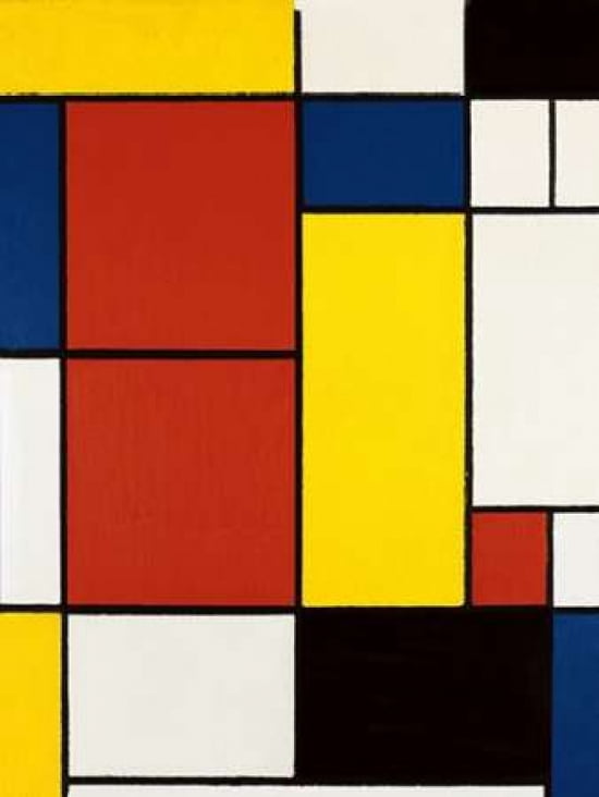 Composition II Canvas Art - Piet Mondrian (22 x 28)