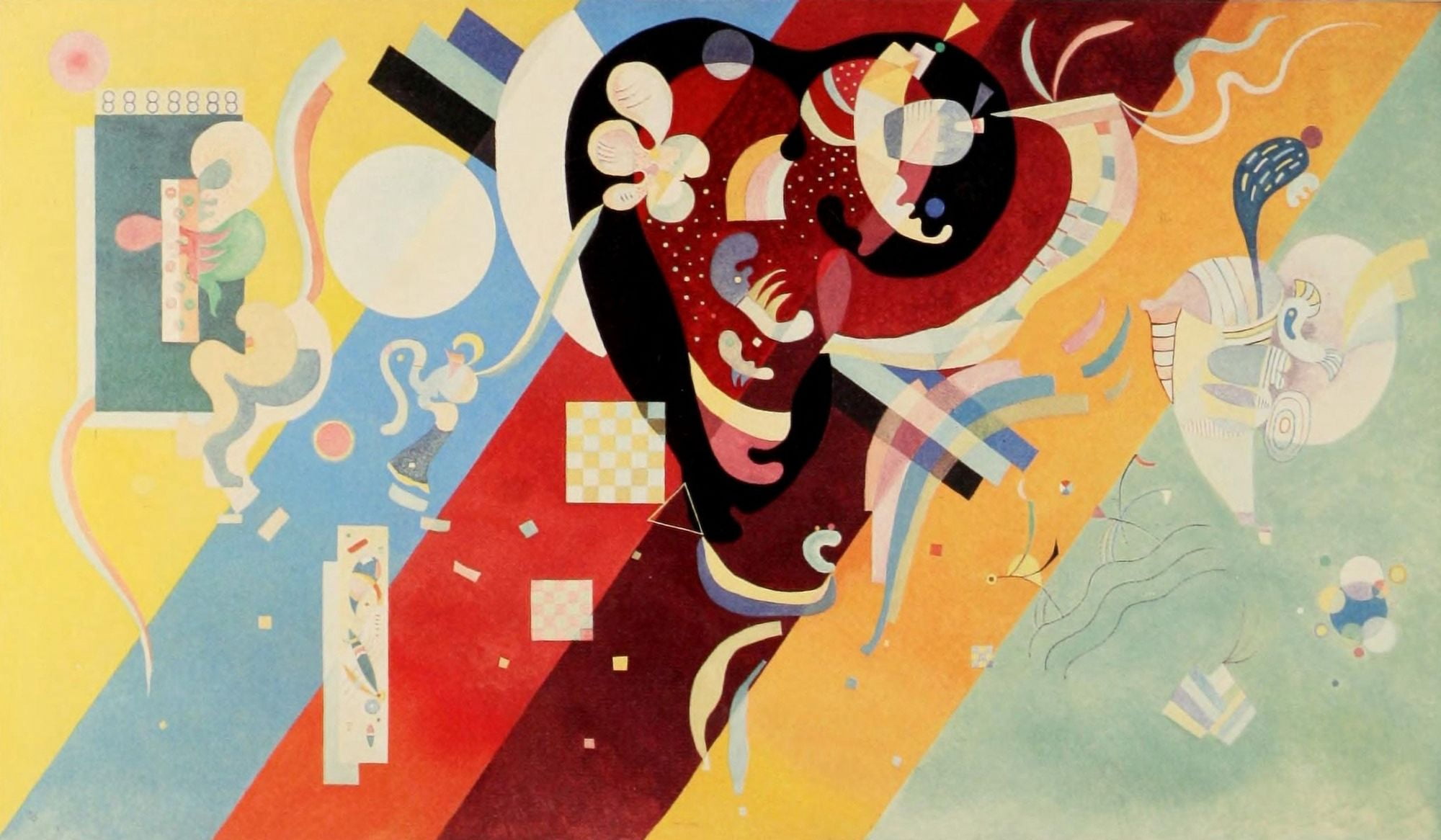 Composition IX 1936 Canvas Art - Wassily Kandinsky (24 x 36)
