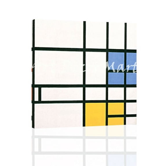 Composition London-Mondrian - CANVAS OR FINE PRINT WALL ART