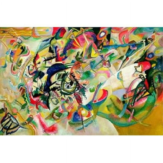 Composition No. 7 Poster Print by Wassily Kandinsky (20 x 28)