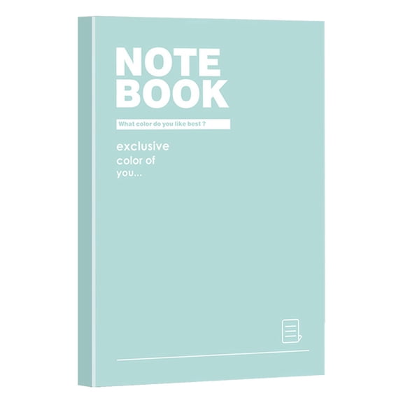 Composition Notebook, 5.4x8 inch College Ruled Notebook, 64 Sheets Lined Ruled Paper, 1 Pc Green B5 Notebook for Study and Work, Study Supplies Comp Book for Note Taking