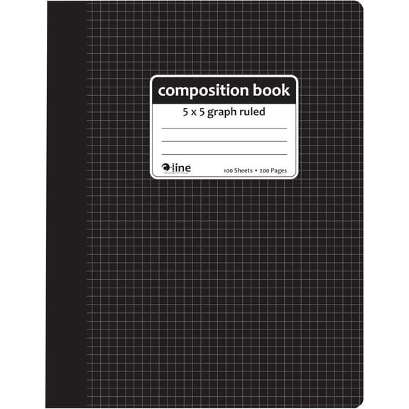 Composition Notebook, 5 x 5, Graph Ruled, Marble (22301)