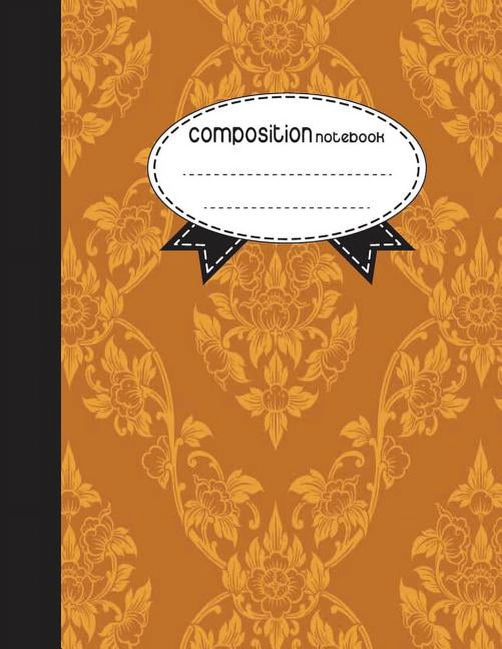 Composition Notebook, 8.5 x 11, 110 pages: Poodtan Style 2: (School Notebooks) (Paperback)