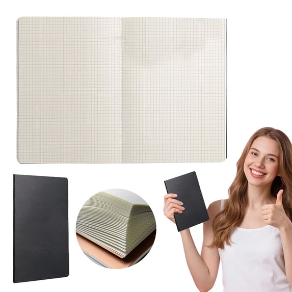 Composition Notebook B5 Notebook Thickened Notebook Smooth Writing Portable Journal Thick Paper Note Book Durable Binding Lay Flat for Office Home Study Supplies 36 Sheets Classroom Must Haves