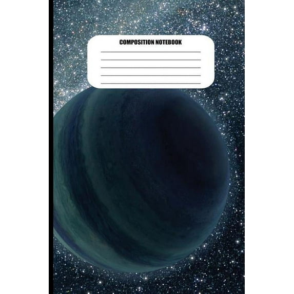 Composition Notebook: Blue-Green Planet, Galaxy of Stars (100 Pages, College Ruled) (Other)