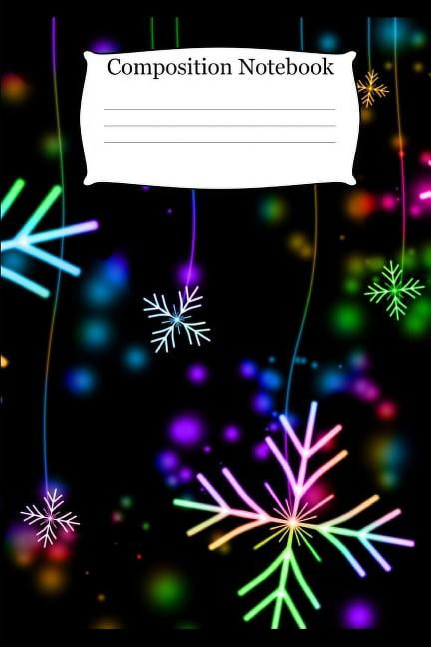 Composition Notebook: Christmas Theme Cover For School Kids that Love Taking Notes and Creative Story Telling (Paperback)
