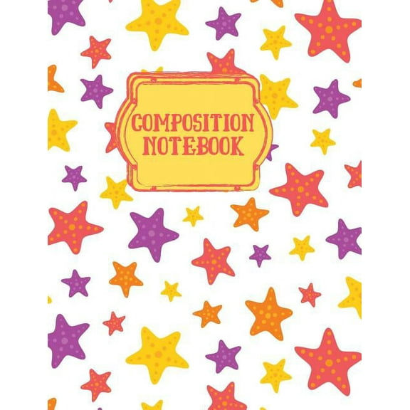 Composition Notebook: Collage Ruled, Great For School And Everyday Use, (Paperback)