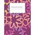 thumbnail image 1 of Composition Notebook College Ruled: Bright Stroke Hippie Floral Pattern 1 (Paperback), 1 of 1