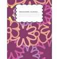 thumbnail image 1 of Composition Notebook College Ruled: Bright Stroke Hippie Floral Pattern 1 (Paperback), 1 of 1
