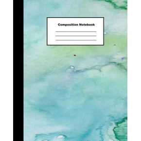 Colored Marble Composition Notebooks