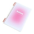 thumbnail image 1 of Composition Notebook, Notebook - Qyaukm Gradient Color Loose Leaf Book 60 Sheets Detachable Notebook Student High Value Thin Horizontal Line Book, 1X Notebook, 1 of 9