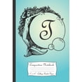 thumbnail image 1 of Composition Notebook: Personalized Monogram Initial T Notebook with Mermaid and Crystal Ball Cover. (Paperback), 1 of 1