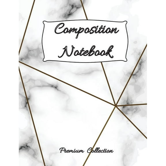 Composition Notebook : Simple linear notebook with college ruled 100 pages (8.5x11 format)