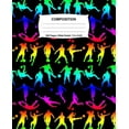 thumbnail image 1 of Composition Notebook: Soccer Rainbow Neon Notebook Wide Ruled 100 Pages 7.5 x 9.25, (Paperback), 1 of 1