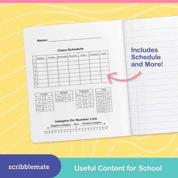 Composition Notebook Wide Ruled, 100 Sheets 200 Pages Cute Design for , Learning Writing Journal, 12 Pack, 9.75 x 7.5 Inches