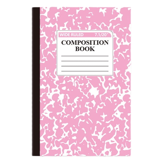 Composition Notebook, Wide Ruled Composition Notebooks, Marble Composition Notebook, Marble Cover Notepad, 30 Sheets Lined Cute Journal Notebooks, Office Classroom Supplies