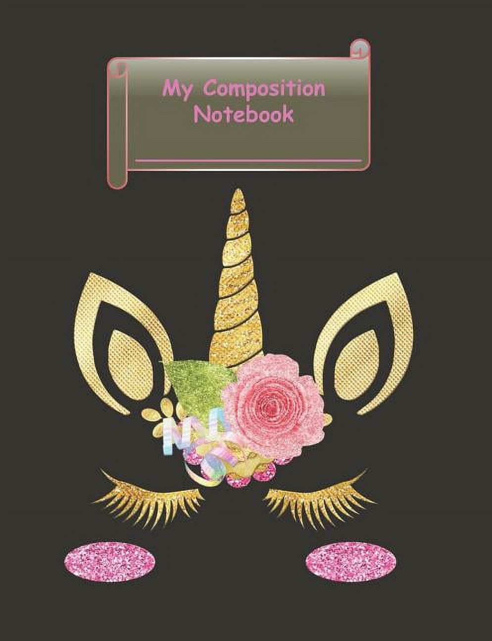 Studio J Books My Composition Notebook: Wide Ruled Notebook For Writing ...