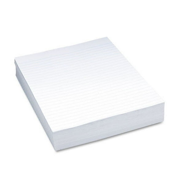 Composition Paper, 8.5 X 11, Wide/legal Rule, 500/pack | Bundle of 2 Packs