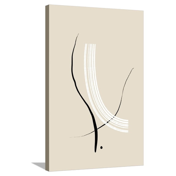 Art.com Composition of Lines - The Third Stretched Canvas Print Wall Art by Unknown Uplusmestudio, 24" x 36"