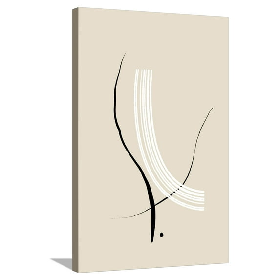 Art.com Composition of Lines - The Third Stretched Canvas Print Wall Art by Unknown Uplusmestudio, 24" x 36"