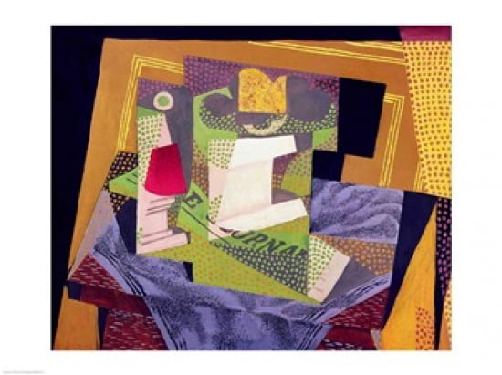 Composition on a Table 1916 Canvas Art - Juan Gris (24 x 18)