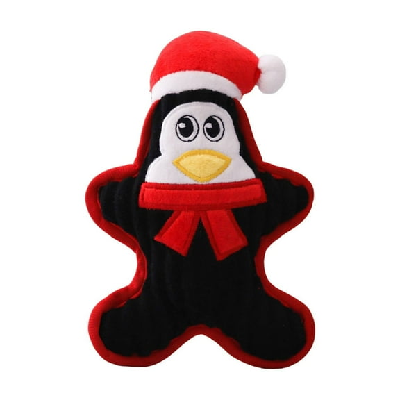 Compositional Creative and Cute Christmas Dog Toy with Sound Generator Comfortable Fabric