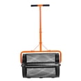 thumbnail image 1 of Compost Spreader, 24 in Wide Peat Moss Spreader with T Shaped Handle, 3 Heights Adjustable, Powder-Coated Steel Garden Peat Moss Roller, Heavy Duty Grass Seed Spreaders for Planting Seeding, 1 of 9