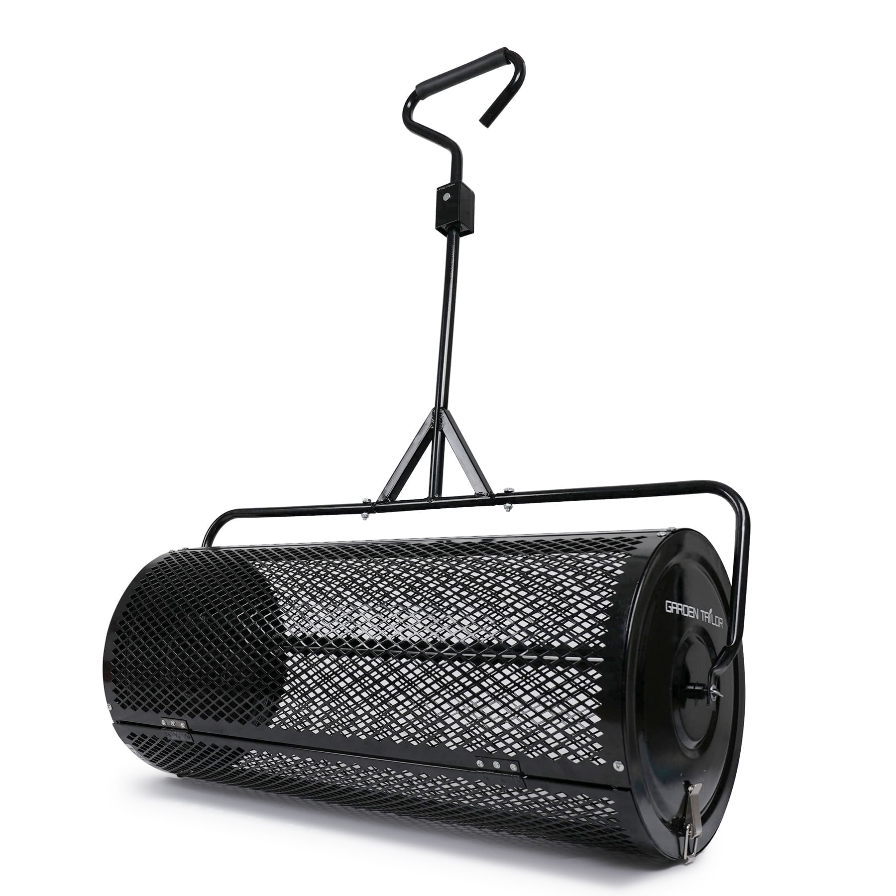 Garden Tailor 36-inch Towable Metal Mesh Roller  for Compost, Peat Moss, Top Soil, and Top Dressing with Installation Support Accessories