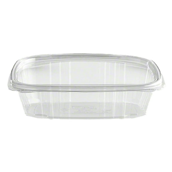 Compostable 24 oz Clear Hinged Deli Containers