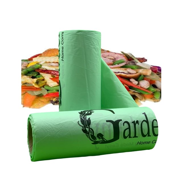 Compostable Trash Bags for Kitchen Compost Bin Fits 1, 1.2, 1.3, 1.5