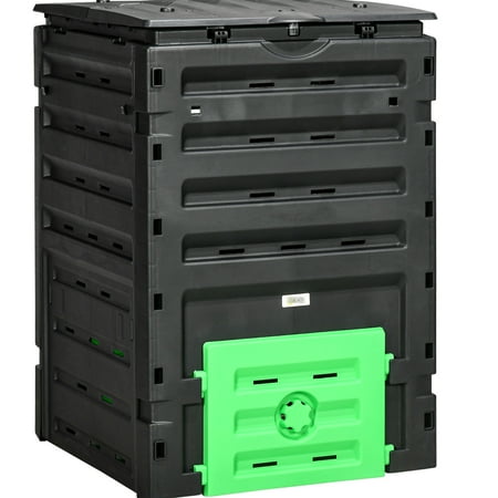 Composter Bin | 80 Vents for Efficient Air Circulation | BPA-Free Polypropylene Material | Fast Fermentation for Compost