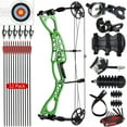 thumbnail image 1 of Compound Bow Adjustable 0-70 Lbs Axis Distance 30" Speed 320 Feet S Draw Length 18-30" for Archery Hunting Shooting, 1 of 5