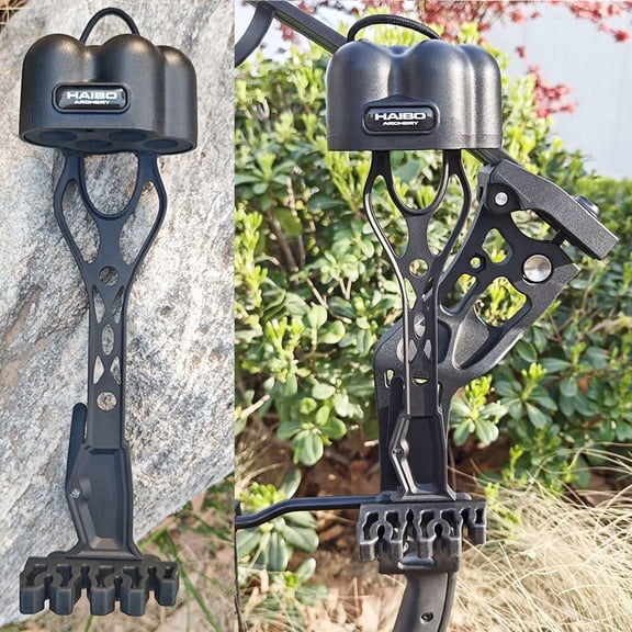 Compound Bow Arrow Quiver 4-Hole Quick Release Holder Nylon Archery Shooting Target