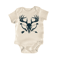 thumbnail image 1 of Compound Bow Hunting Deer - Baby Bodysuit, 1 of 5