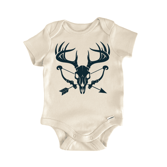 Compound Bow Hunting Deer - Baby Bodysuit