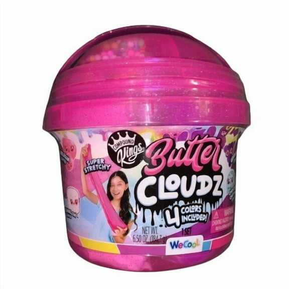 Compound Kings Butter Cloudz Slime Kit 4 Colors Scented
