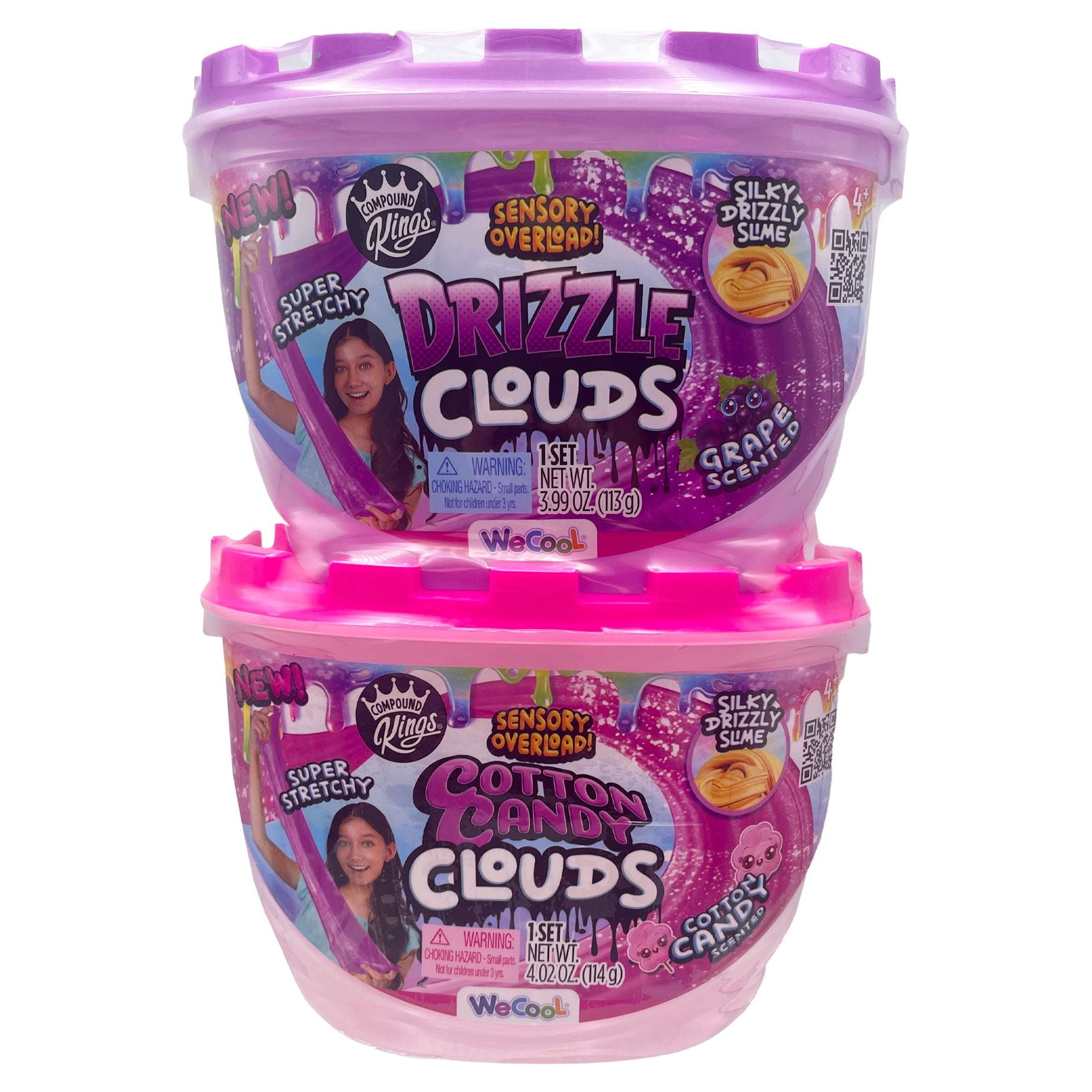 Dope Slimes Cotton Candy Cloud Slime - 8oz