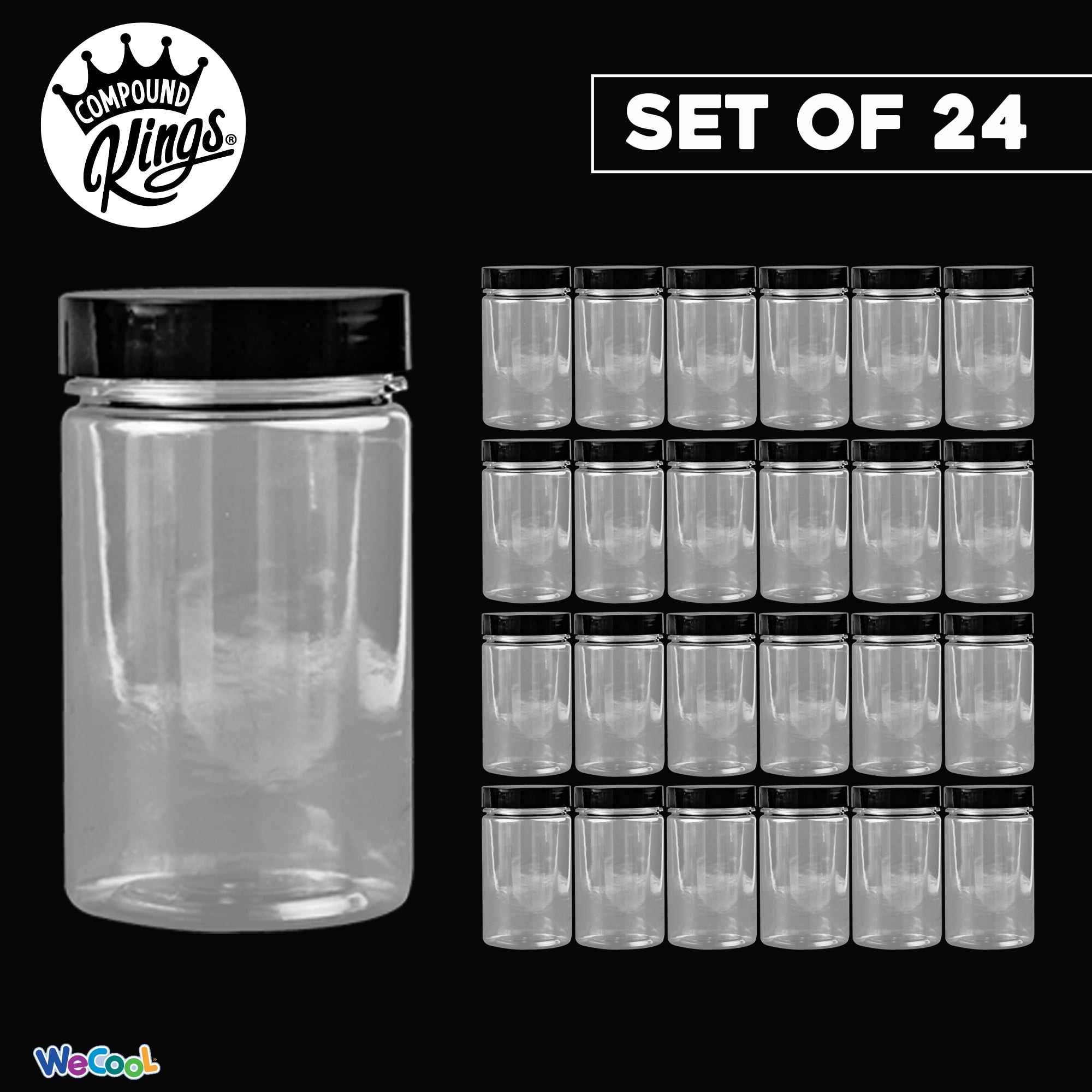 https://i5.walmartimages.com/seo/Compound-Kings-Storage-200g-Jar-Clear-Plastic-Containers-24-pack_2ee4524b-d550-4891-867f-44ed53687ae3.5f89684aef7c46a527aa4e111ee4cb6f.jpeg