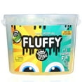 thumbnail interactive-video image 1 of Compound Kings Teal & Yellow Fluffy Slime Bucket (5 lbs), 1 of 7