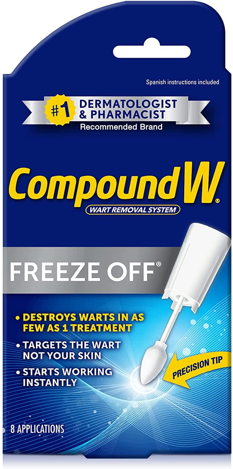Compound W Wart Remover, Freeze Off Treatment, 8 Applications, 1 Count