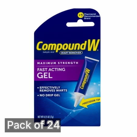 Compound W Gel, .25 oz (Pack of 24)