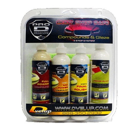 Compounds and Glaze Pack (Auto Detailing)