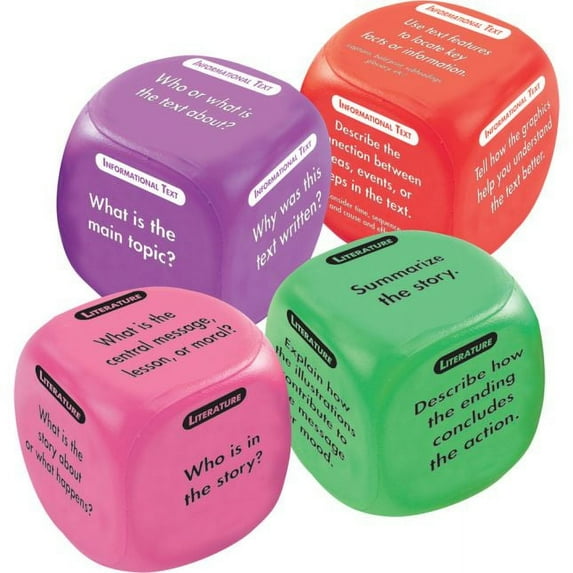 Comprehension Cubes 4-Pack