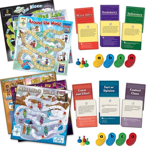 Comprehension Game Trio Set Of 2 : Grades 4-5