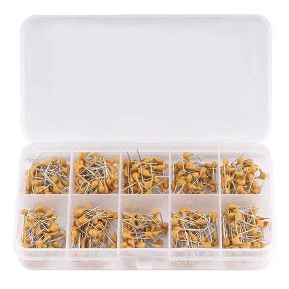 Comprehensive 0.1uf-10uf Capacitor Pack Essential Collection 10Values 500Pcs Ceramic Capacitor Electronic Projects