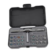 Comprehensive 24-in-1 Precision Ratchet Screwdriver Set Multipurpose Repair Tool Kit for Electronics PC and Manual Hardware Tasks, 6.3 inches / 16 cm Length