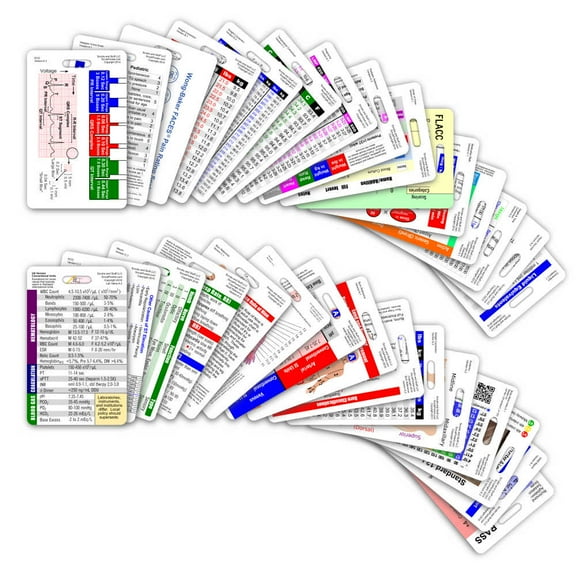 Comprehensive 30 Card Vertical Badge Reference Set
