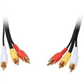 Comprehensive 3RCA-3RCA-35ST Standard Series General Purpose 3 RCA Video Cable 35ft