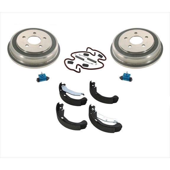 Comprehensive Brake Service Kit for 2003-2005 for Cavalier & for Sunfire - OE Style Replacement, Includes Drums, Shoes, Springs & Cylinders (Left/Right), 145123